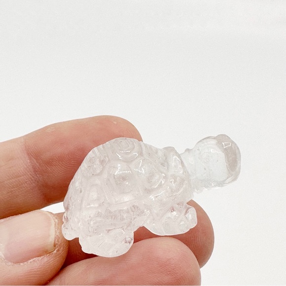 1" Turtle Figurines Hand Carved Choice of Stone - Picture 7 of 12